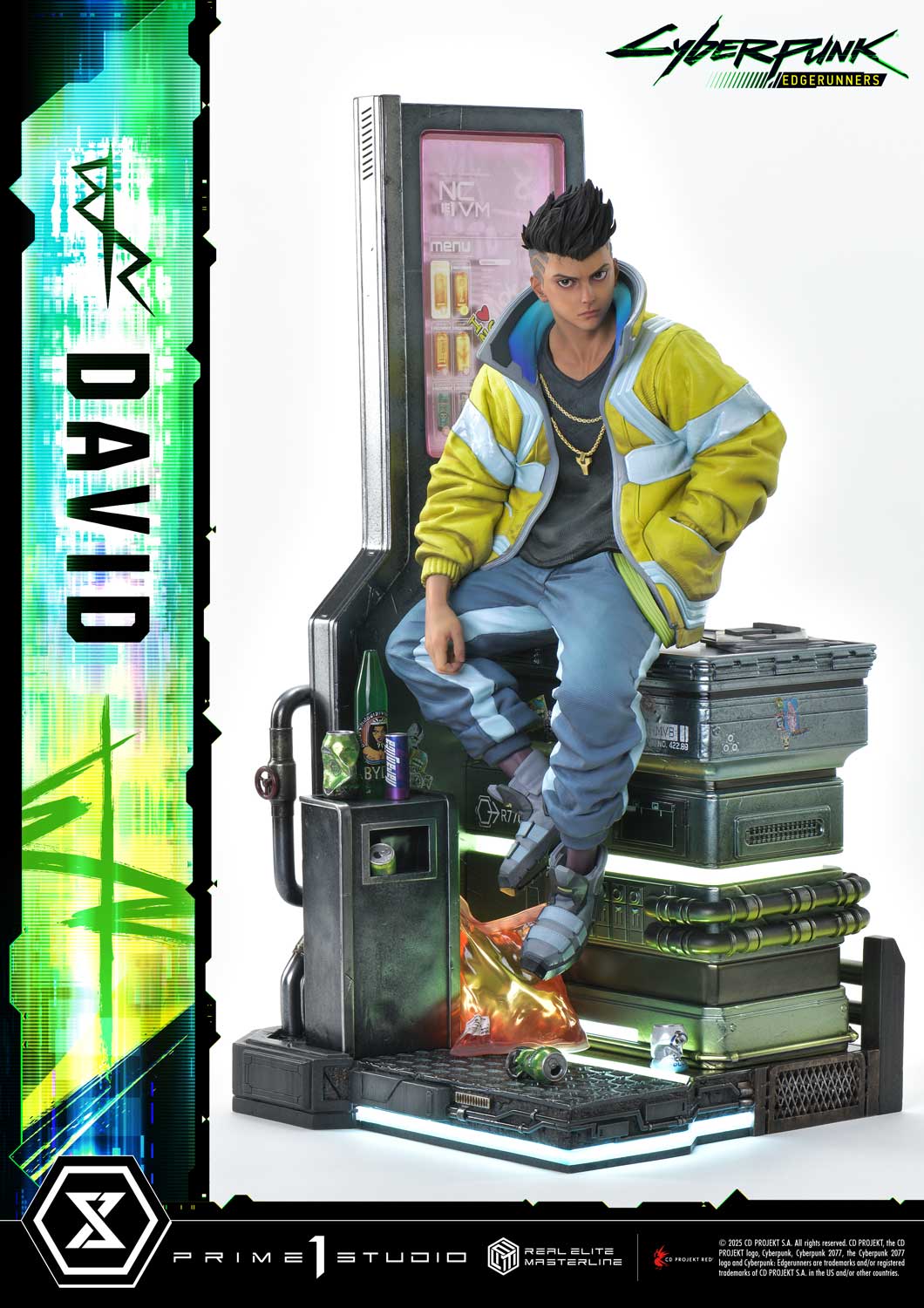 Real Elite Masterline Cyberpunk: Edgerunners David Deluxe Bonus Version
