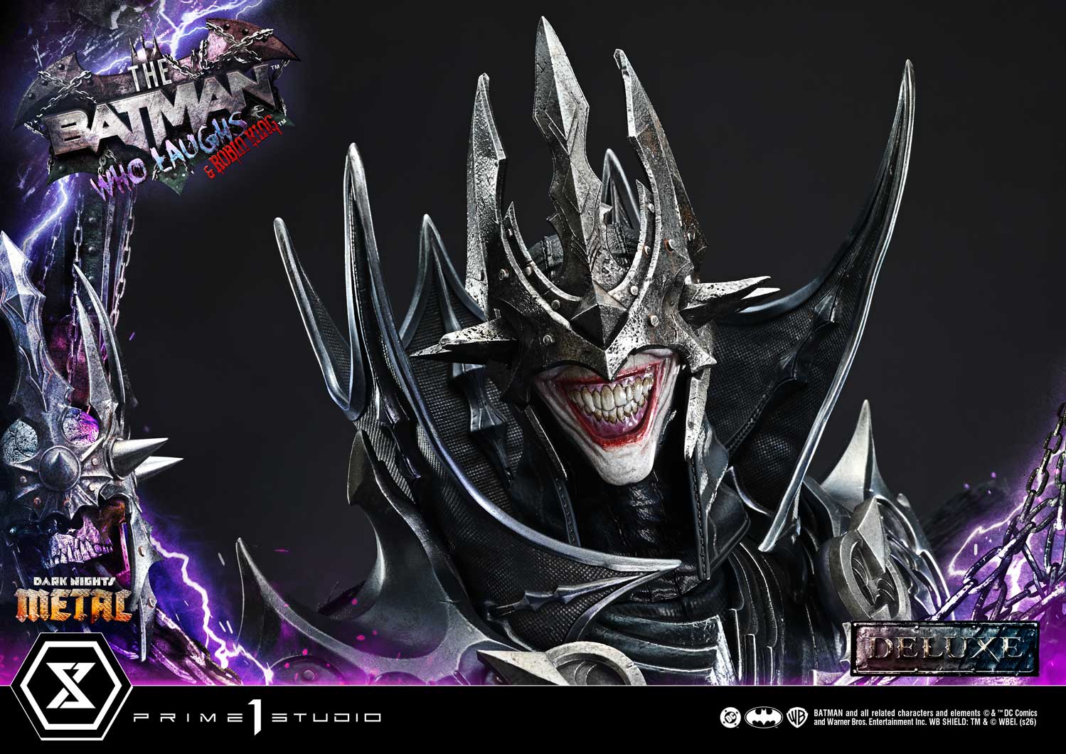 (PRE-ORDER) Museum Masterline Dark Nights: Death Metal The Batman Who Laughs & Robin King Deluxe Version