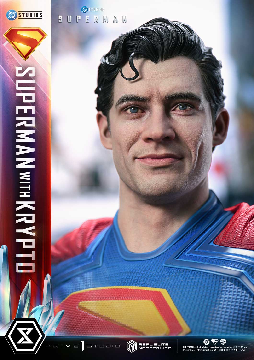 Real Elite Masterline Superman (2025 Film) Superman with Krypto Bonus Version