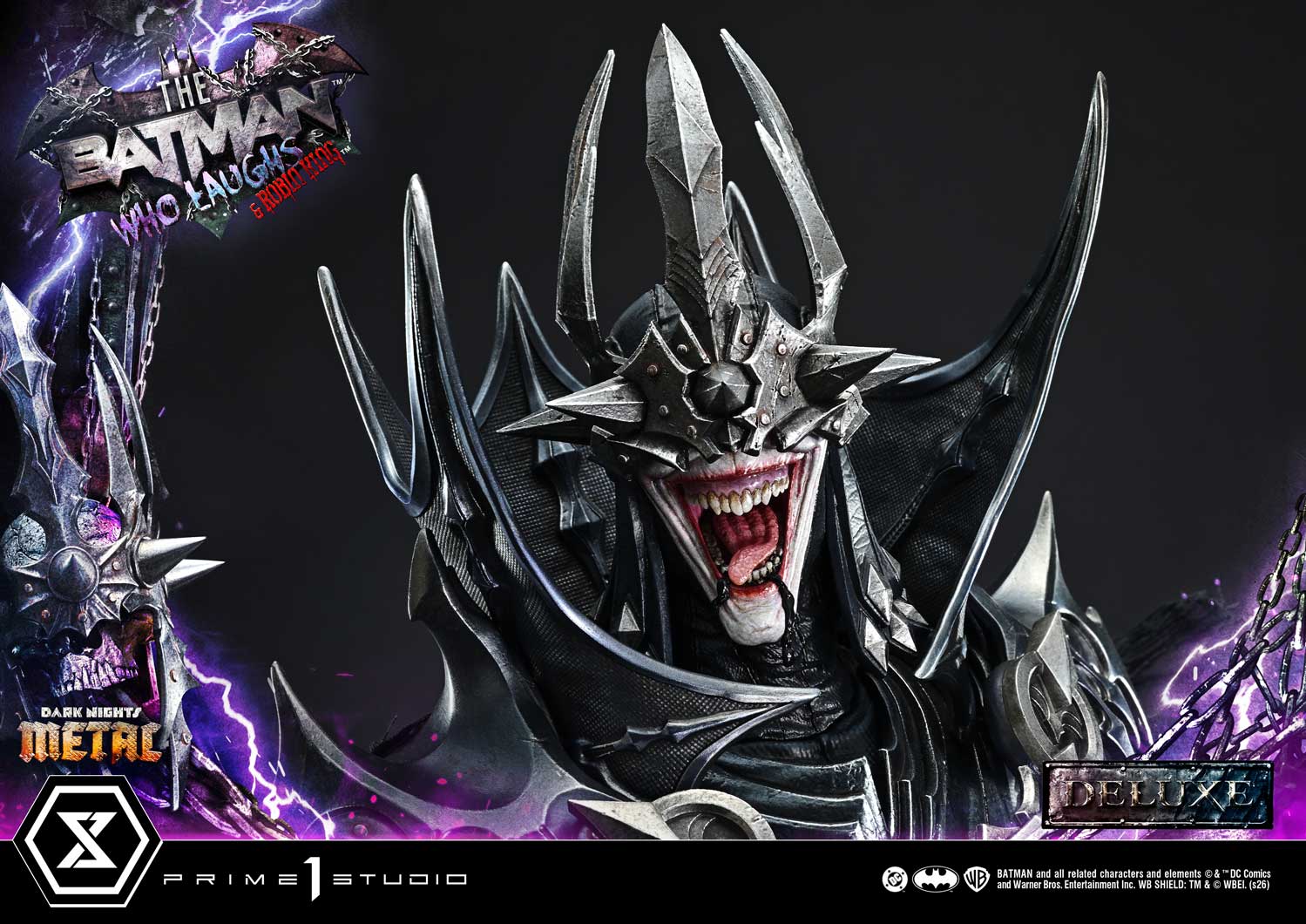 (PRE-ORDER) Museum Masterline Dark Nights: Death Metal The Batman Who Laughs & Robin King Deluxe Version