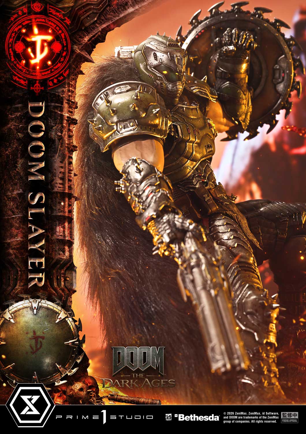 Ultimate Premium Masterline DOOM: The Dark Ages DOOM Slayer DX Bonus Version