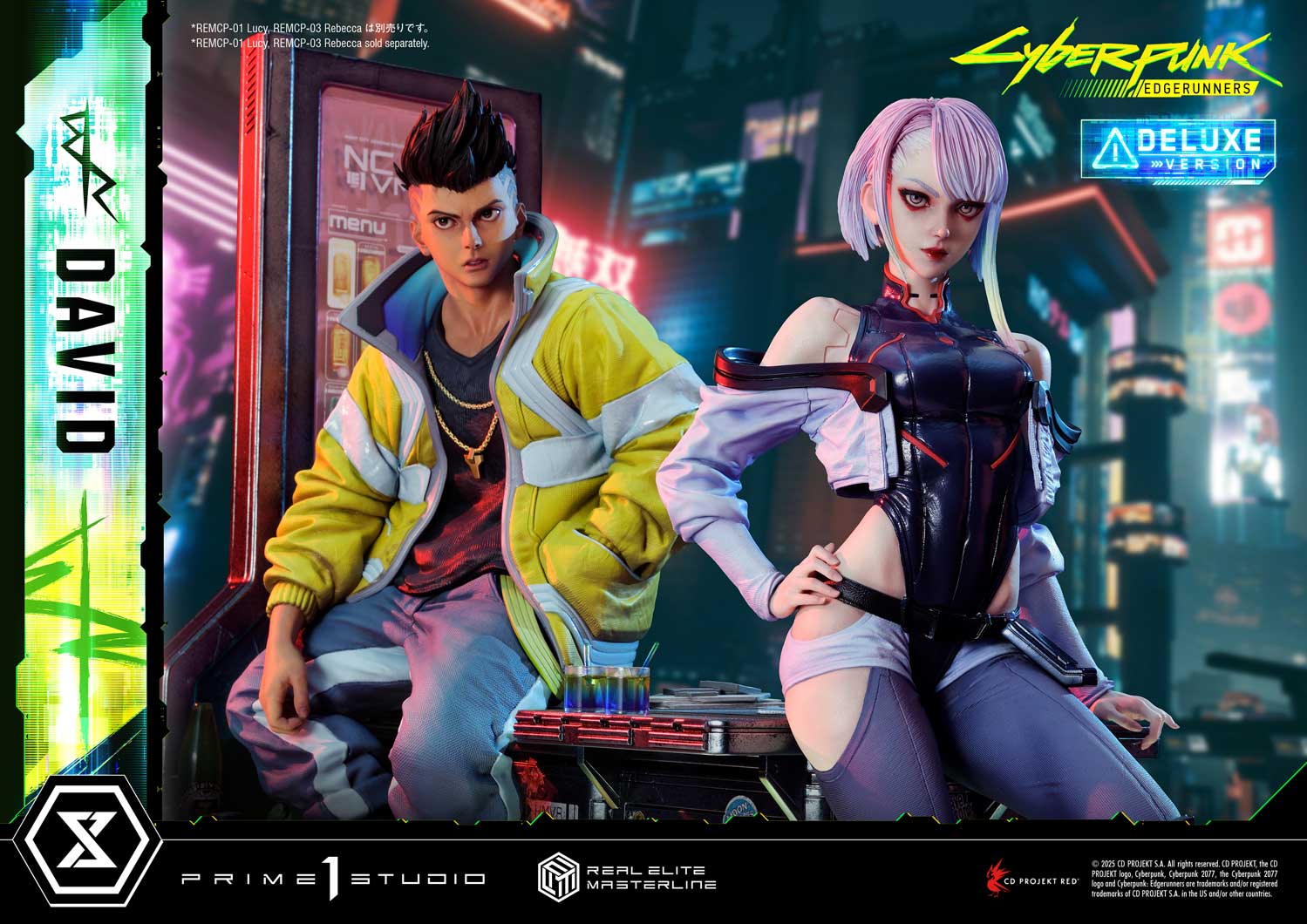 Real Elite Masterline Cyberpunk: Edgerunners David Deluxe Version