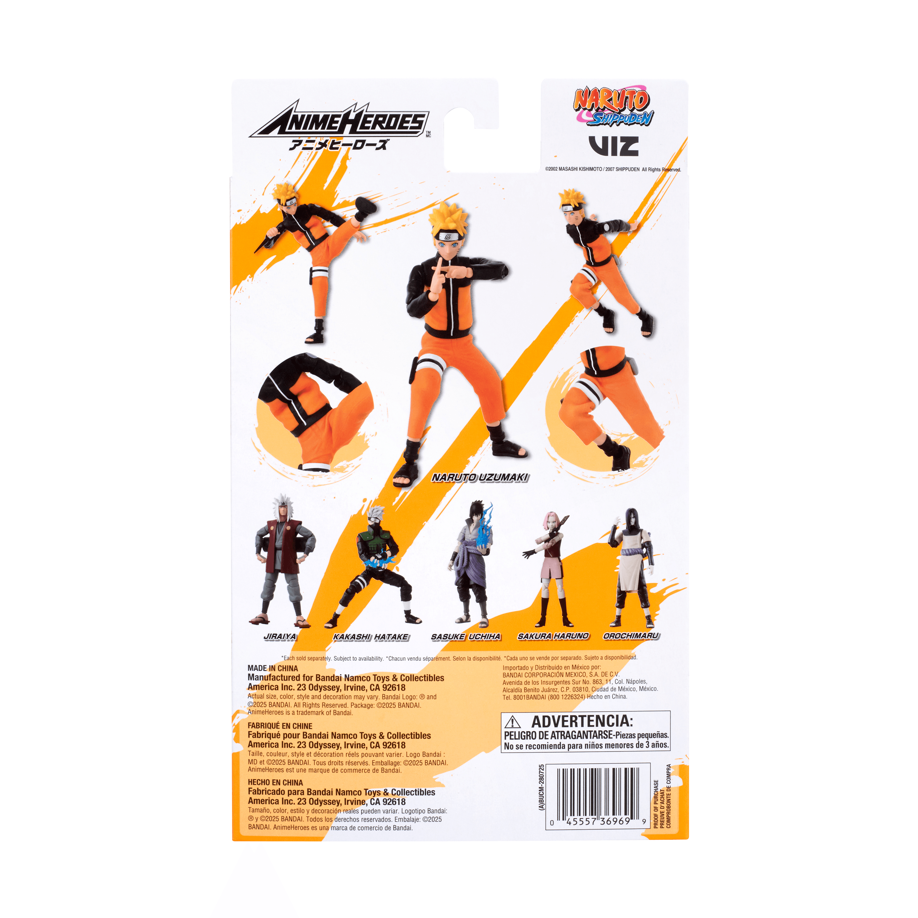 AnimeHeroes NARUTO - Naruto Uzumaki | 0045557369699