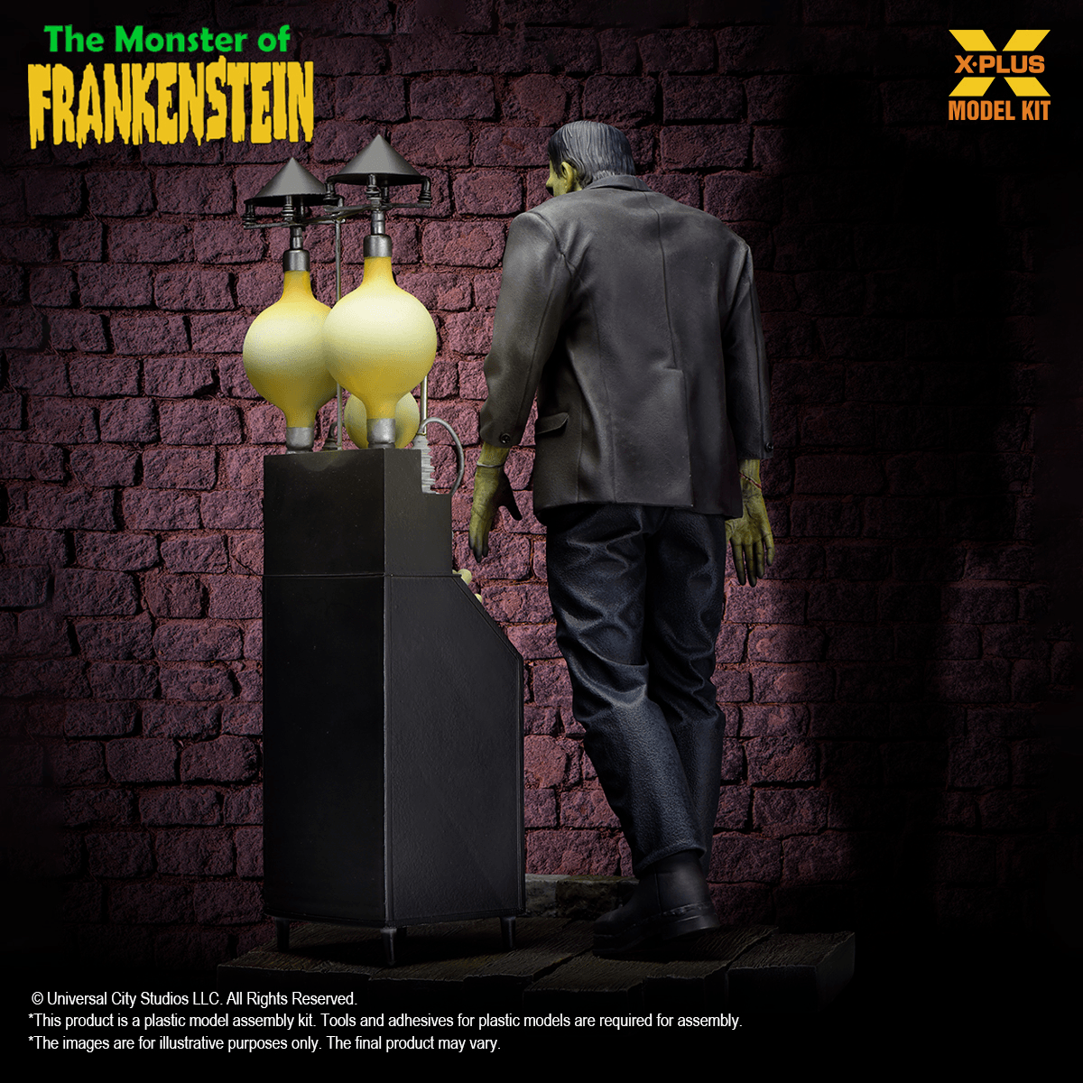 1/8 Scale The Monster of Frankenstein Plastic Model Kit | 4532149023580