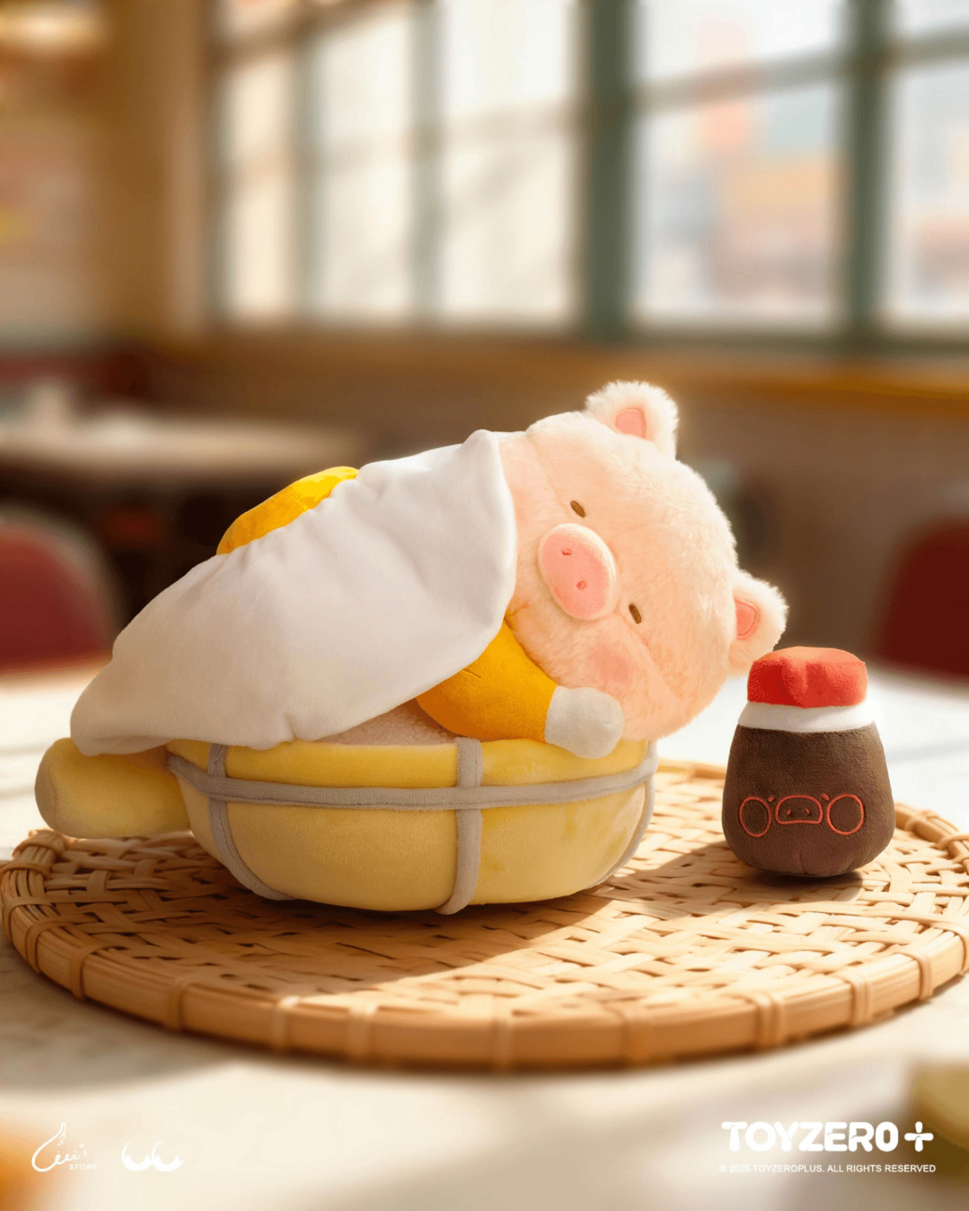 LuLu the Piggy Lu's Table - Claypot Rice Lu Plush | 6978531761902