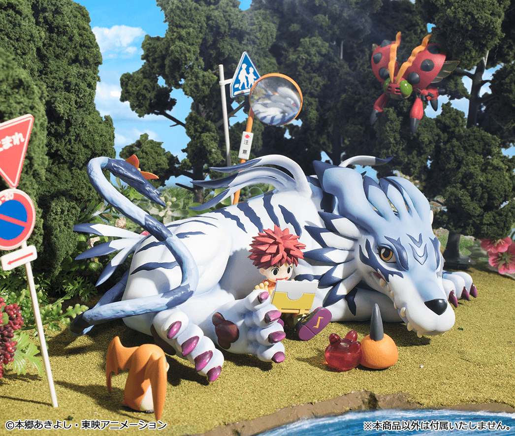 G.E.M. Series Digimon Adventure Garurumon & Ishida Yamato (Repeat)