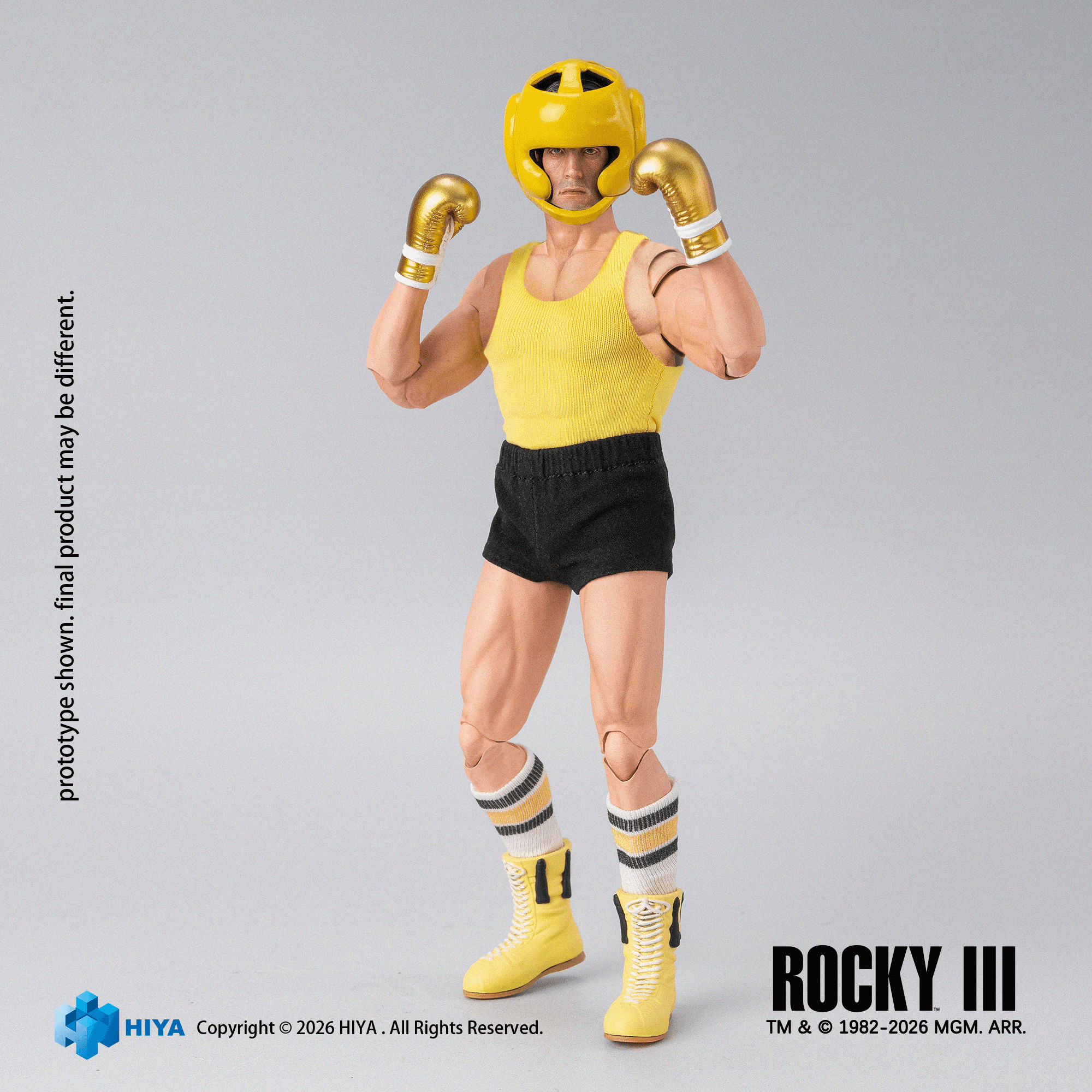 Exquisite Super Series 1/12 Scale 6.3 Inch Rocky III Rocky Boxer Version Action Figure | 6957534205125