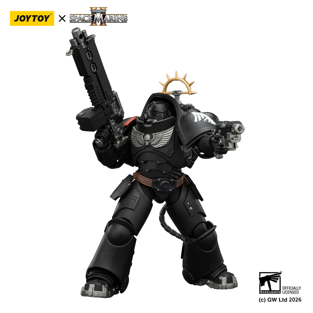 Game Edition Raven Guard Heavy Intercessor with Heavy Bolt Rifle and Bolt Pistol | 6927054403707