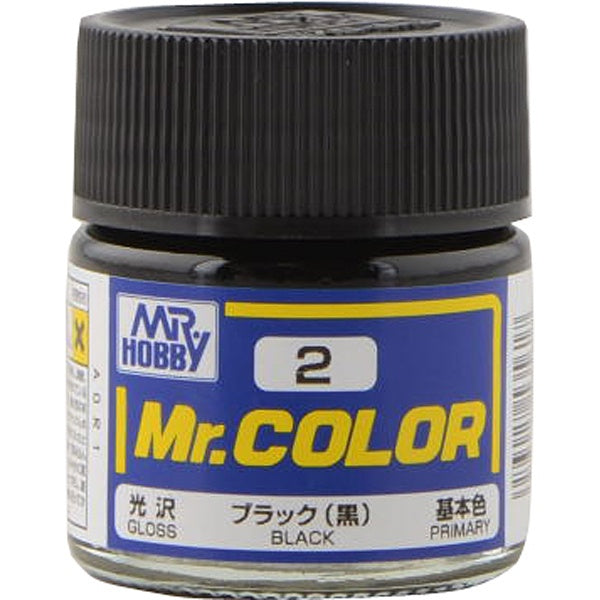 Mr Hobby Mr. Color 2 - Black (Gloss/Primary) | 4973028716016