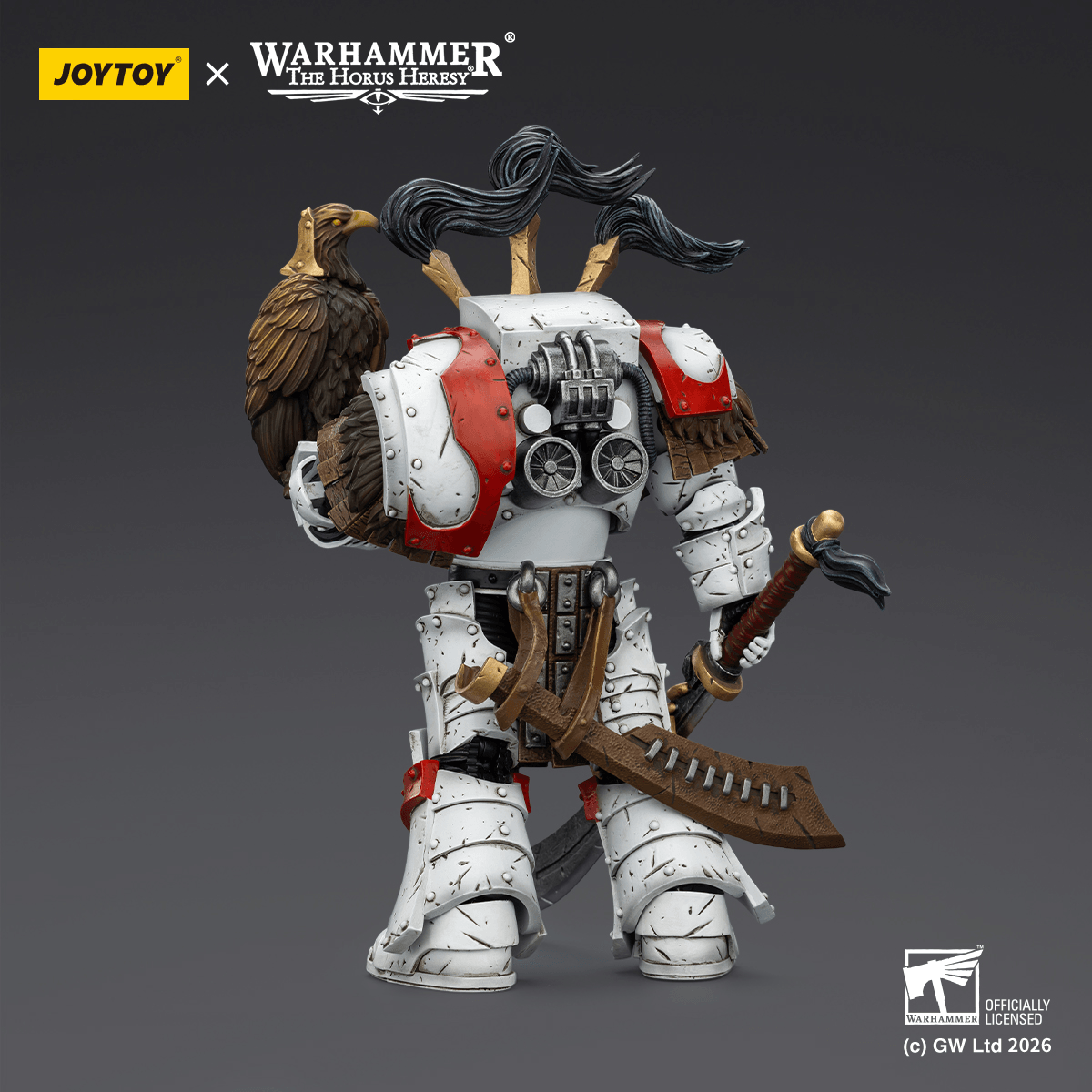 White Scars Legion Praetor in Cataphractii Terminator Armour with Cyber Hawk, Chogorian sword and combi-melta | 6927054403486