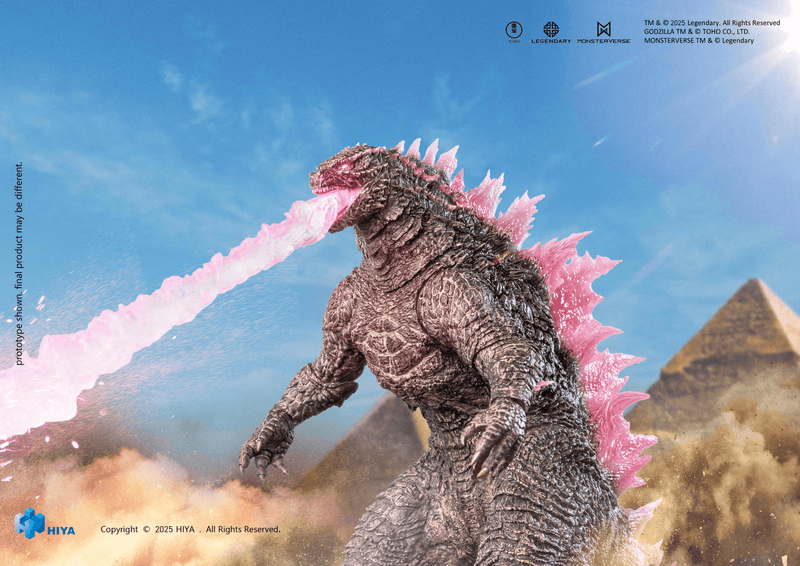 HIYA TOYS HIYA Exquisite Basic Series None Scale 6 Inch Godzilla x Kong The New Empire Godzilla Heat Ray Godzilla Evolved Ver. Action Figure | 6957534205309
