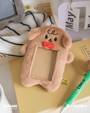 BANGGRI Generic Series - Plush Photocard Case Keychain (Choco ver.) | 6978531761117