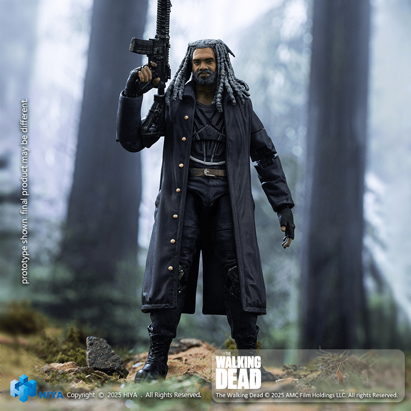 HIYA Exquisite Mini Series 118 Scale 4 Inch The Walking Dead Ezekiel Action Figure | 6957534204890