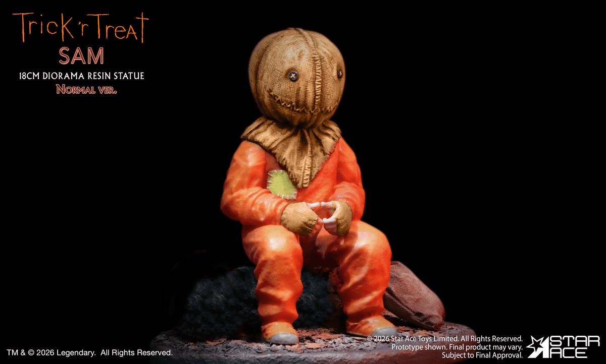18cm Trick'r Treat Sam diorama resin statue NX