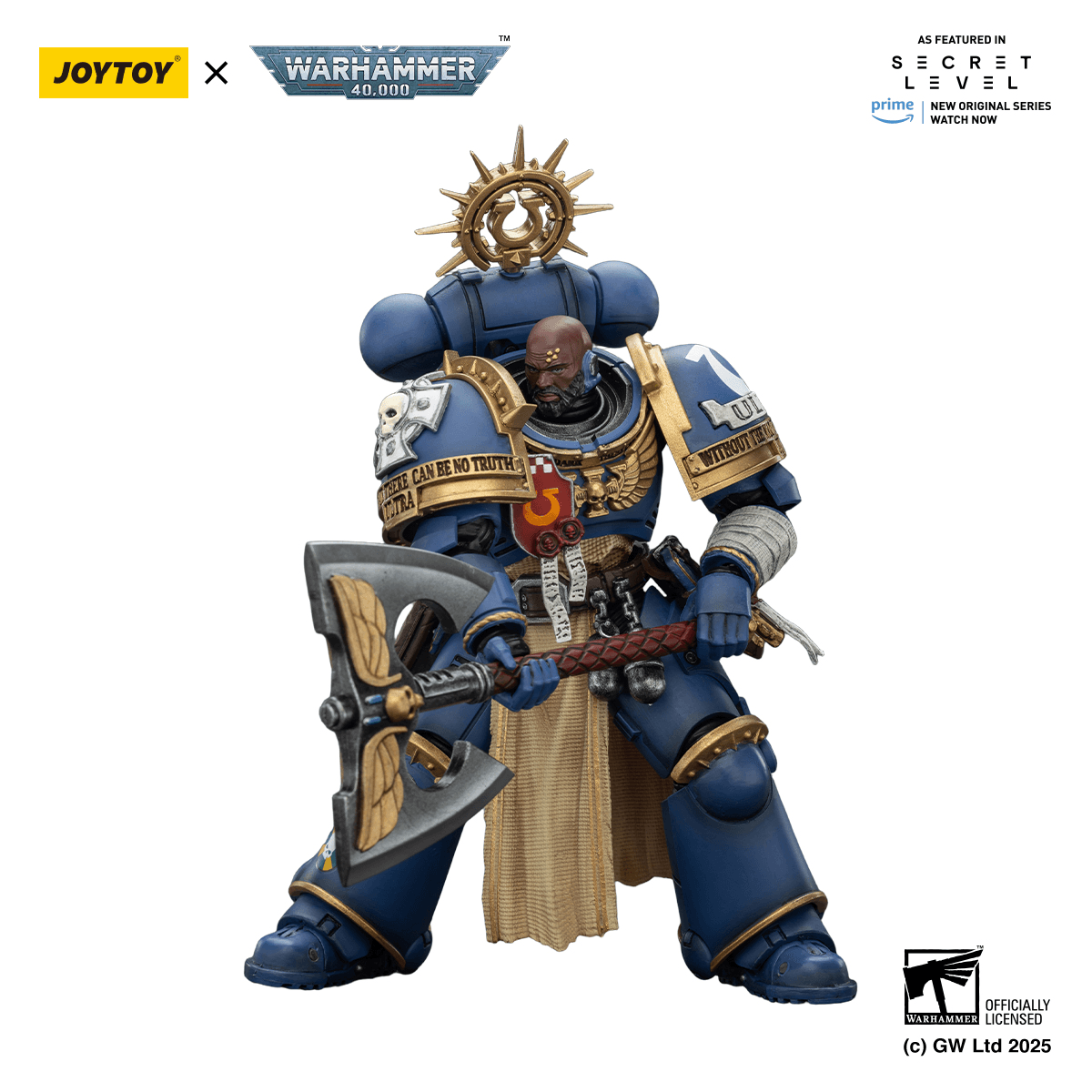 Ultramarines Metaurus with Power Axe, Stormshield and Plasma Pistol | 6927054402786