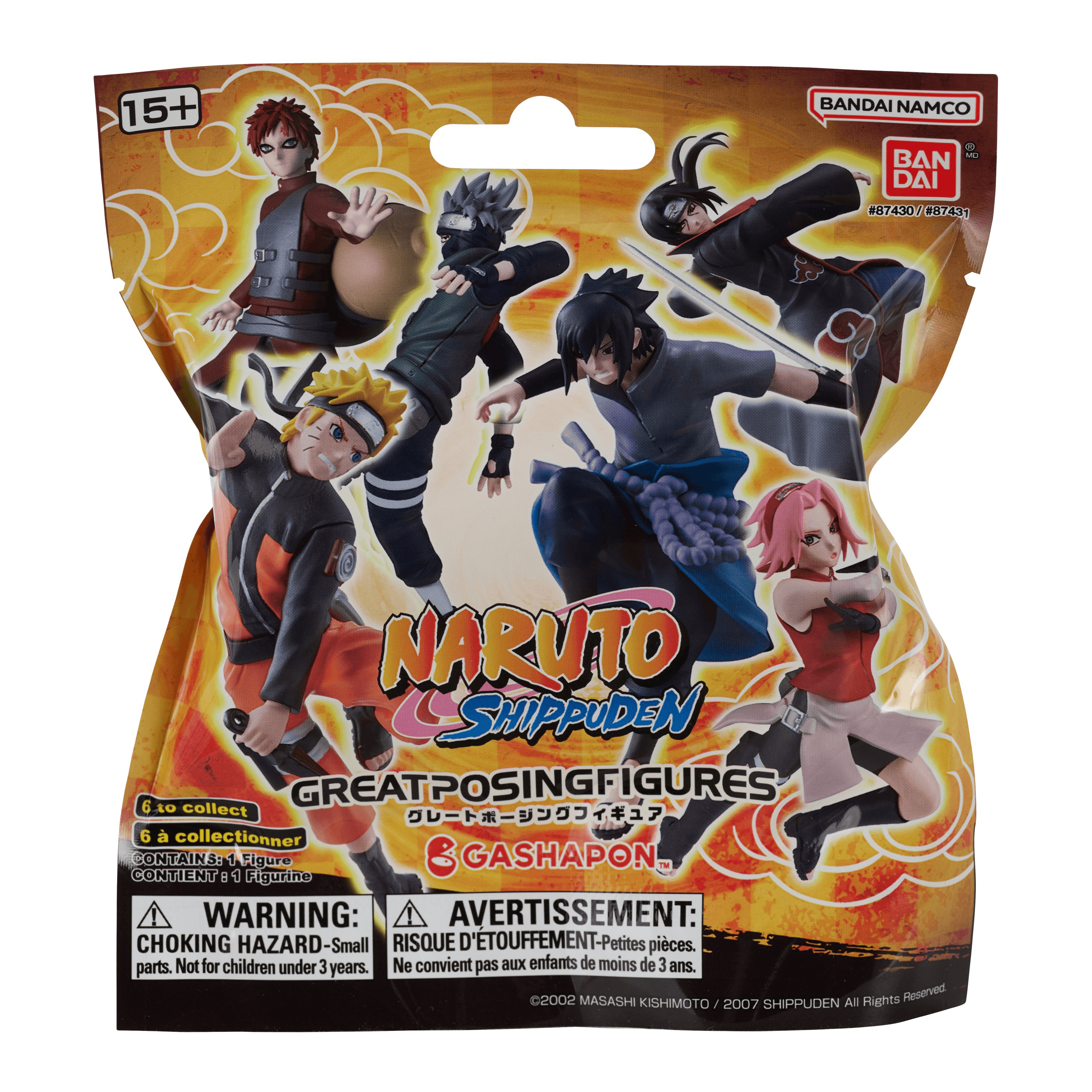 Naruto Shippuden GPF Blind Packs Series 1 (Box of 24) | 045557874315