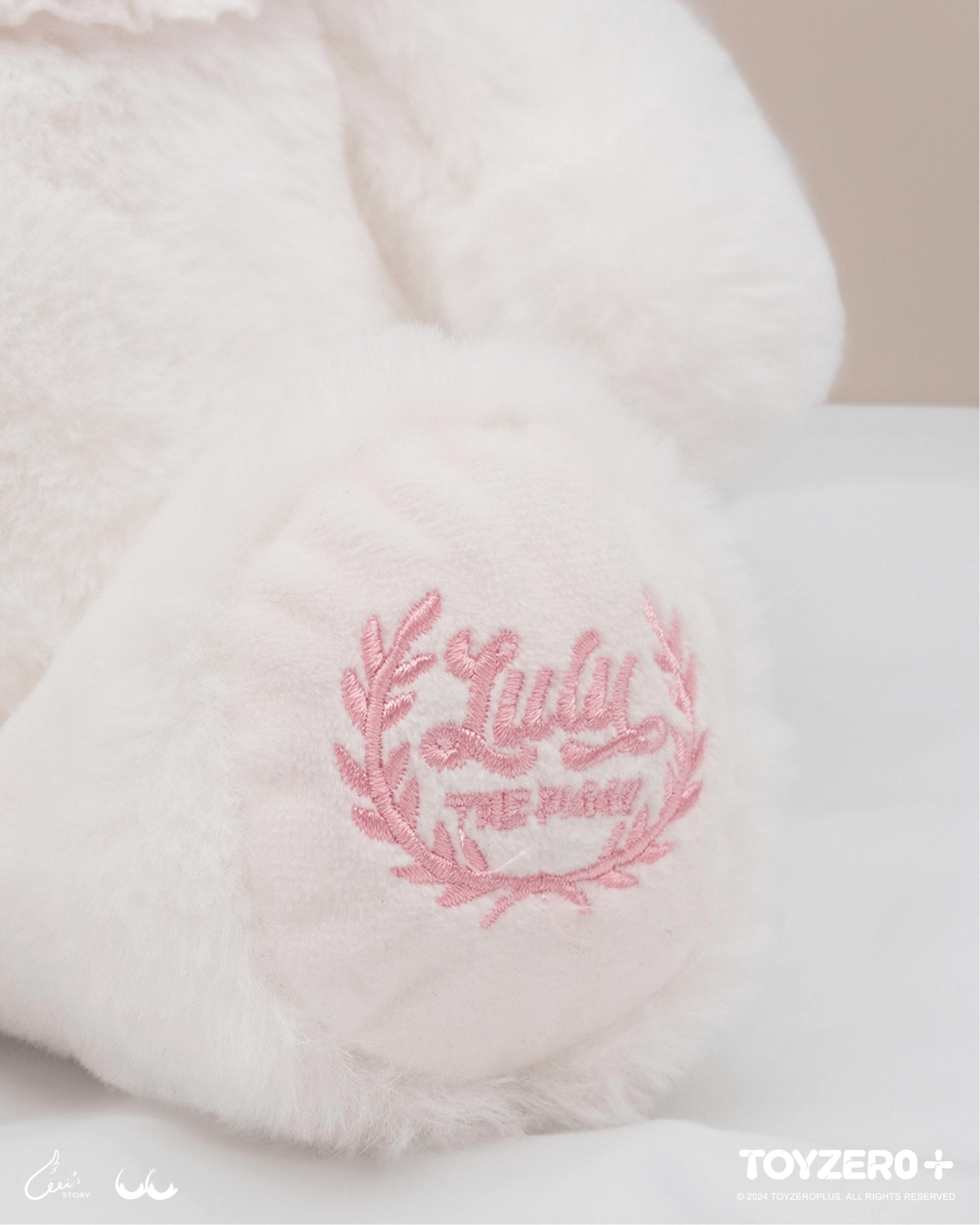 LuLu the Piggy - 28cm Bunny LuLu Plush (White ver.) | 726436108461