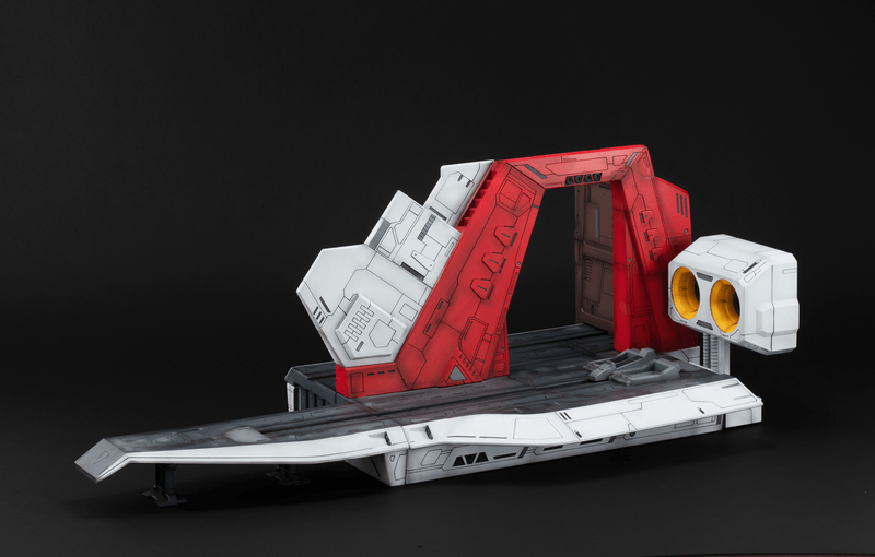 MegaHouse Realistic Model Series: MOBILE SUIT Z GUNDAM (1/144 HG series) Nahel Argama catapult deck 40th Anniversary Edition | 4535123845406