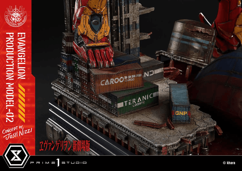 Prime 1 Studio Ultimate Diorama Masterline Evangelion Evangelion Production Model-02 (Concept by Josh Nizzi) Deluxe Bonus Version | 4582647122100