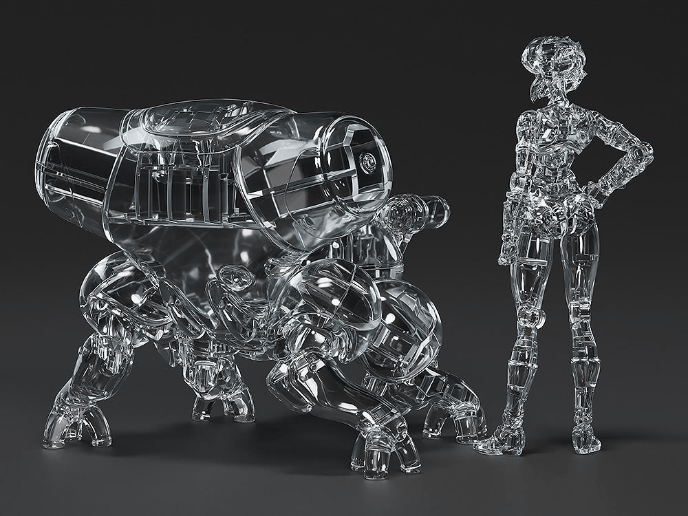 PLAMAX minimum factory MF-96 Motoko Kusanagi with Fuchikoma: Thermoptic Camouflage Ver. | 4545784014936