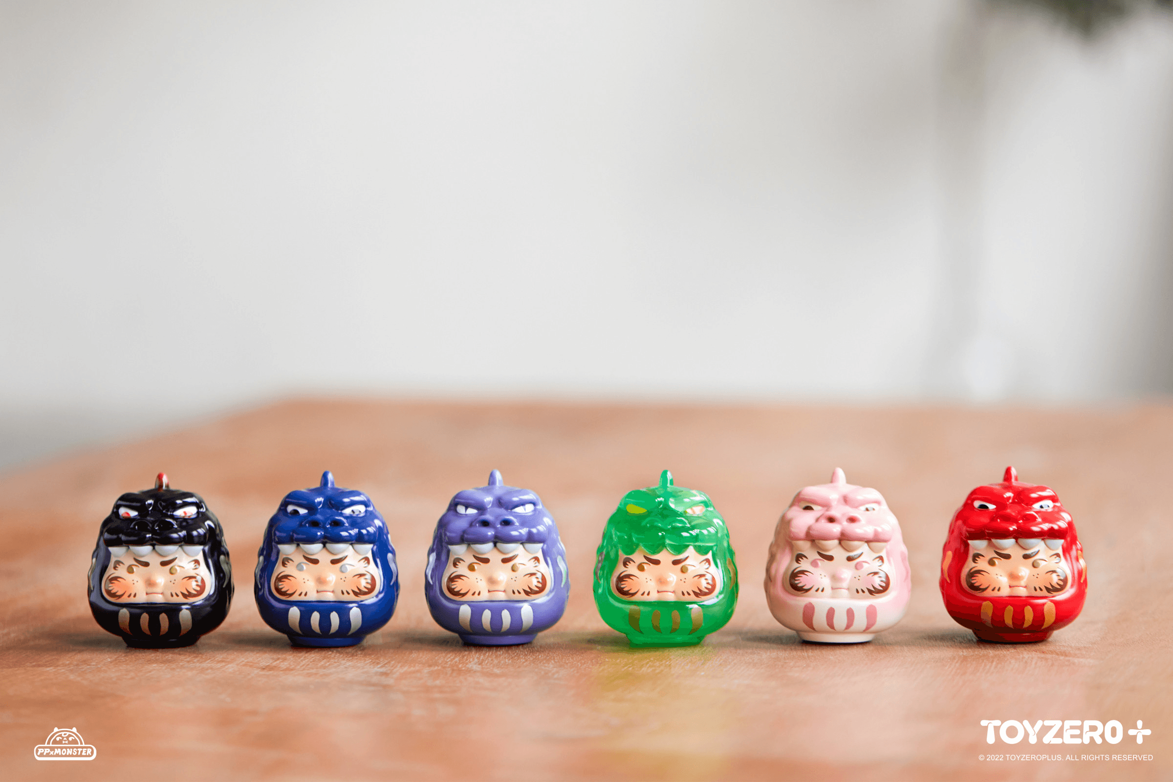 PP X MONSTER Lucky Daruma Blind Box (Box of 6)