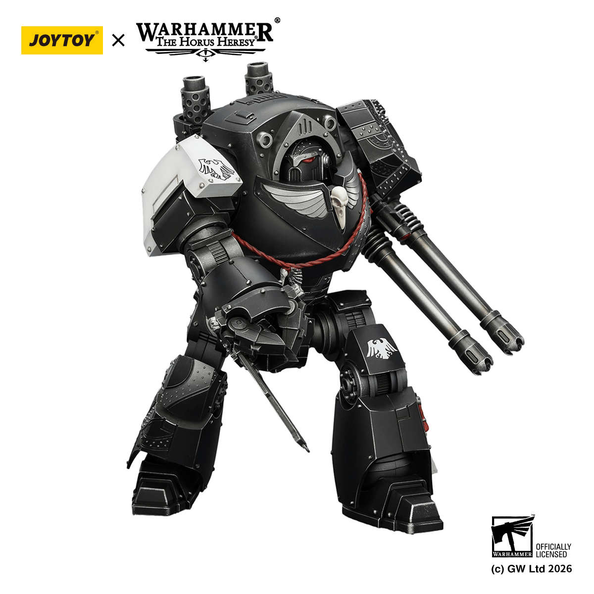 Raven Guard Contemptor Dreadnought with Gravis autocannon and Chainfist | 6927054404186