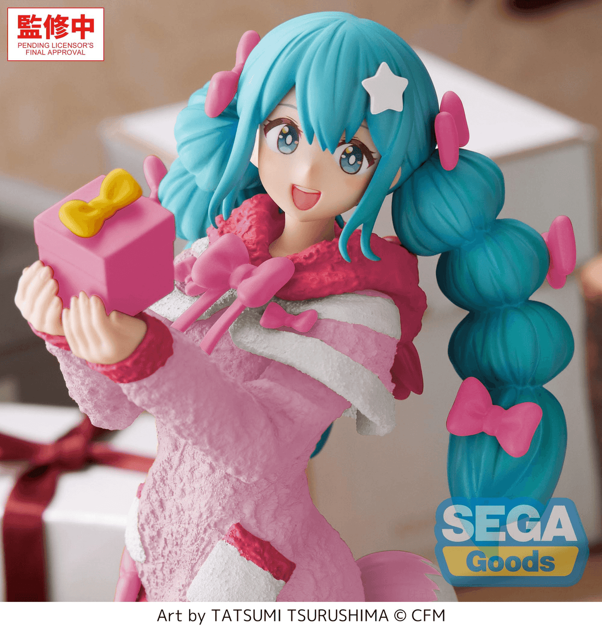 "Hatsune Miku Series" High Premium Figure "Hatsune Miku" Mokomoko Christmas Ver.