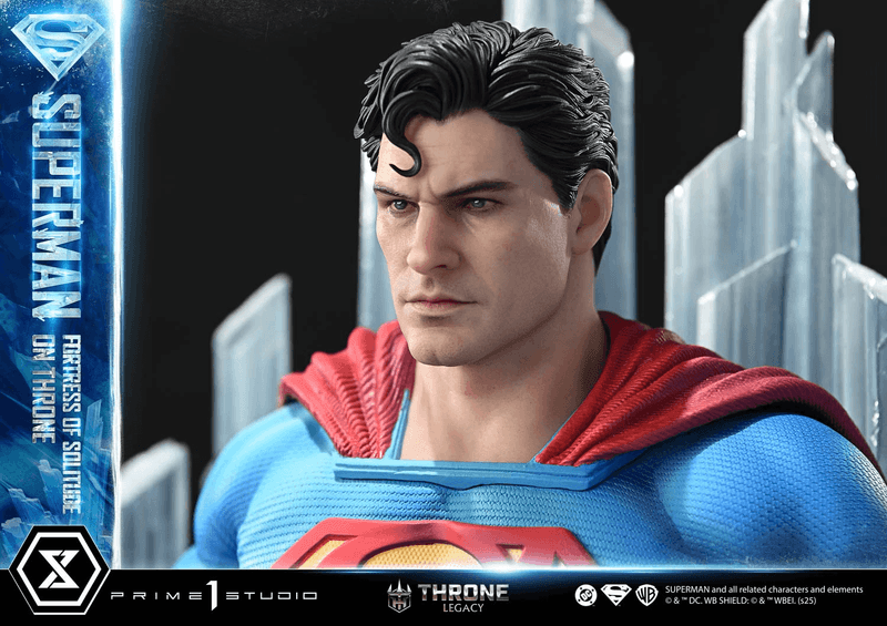 Prime 1 Studio Throne Legacy Superman (Comics) Superman Fortress of Solitude on Throne (Design by Gabriele Dell'Otto) Ultimate Bonus Version | 4582647122162