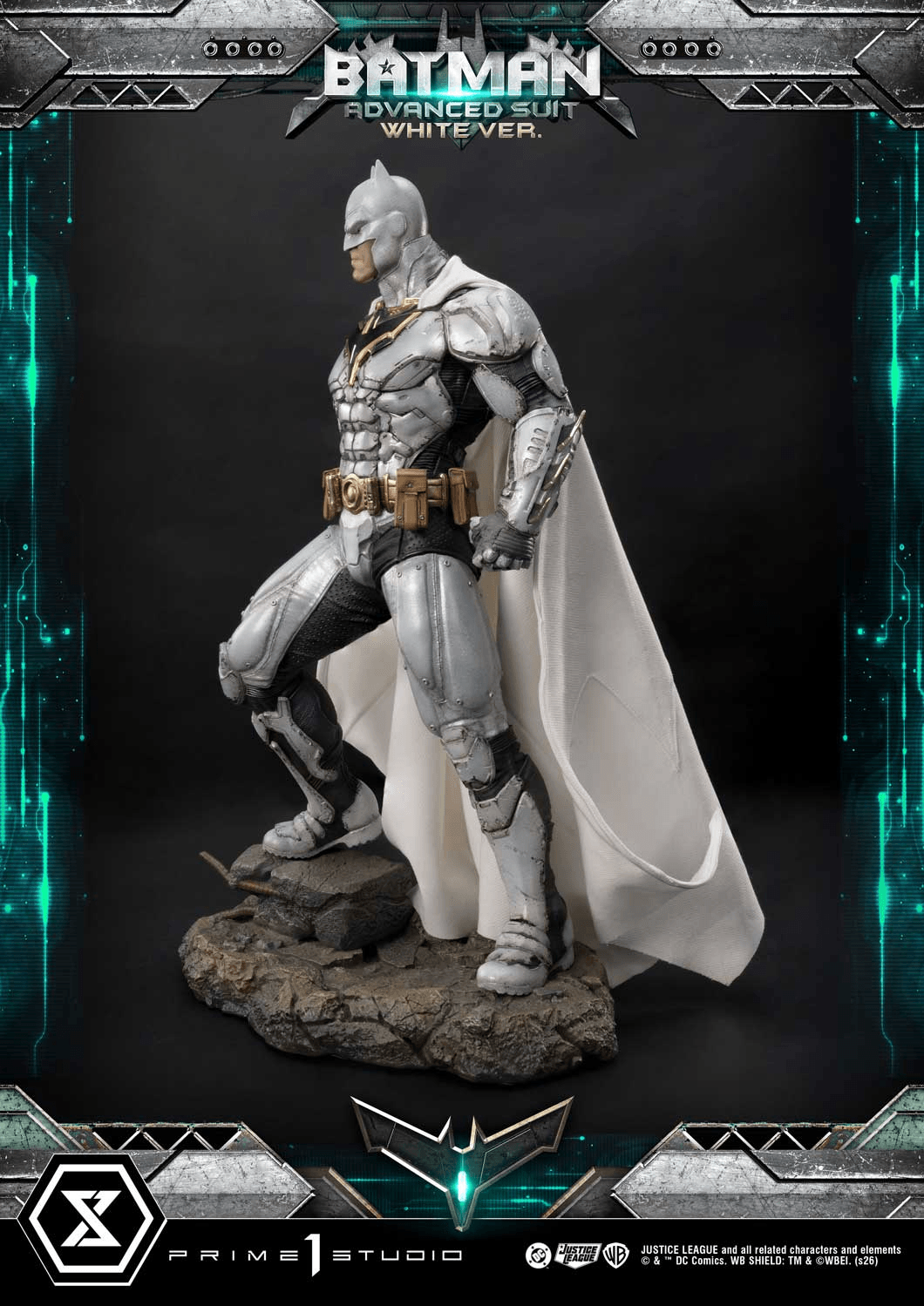 Ultimate Museum Masterline Justice League (Comics) Batman Advanced Suit White Ver. (Design By Josh Nizzi)