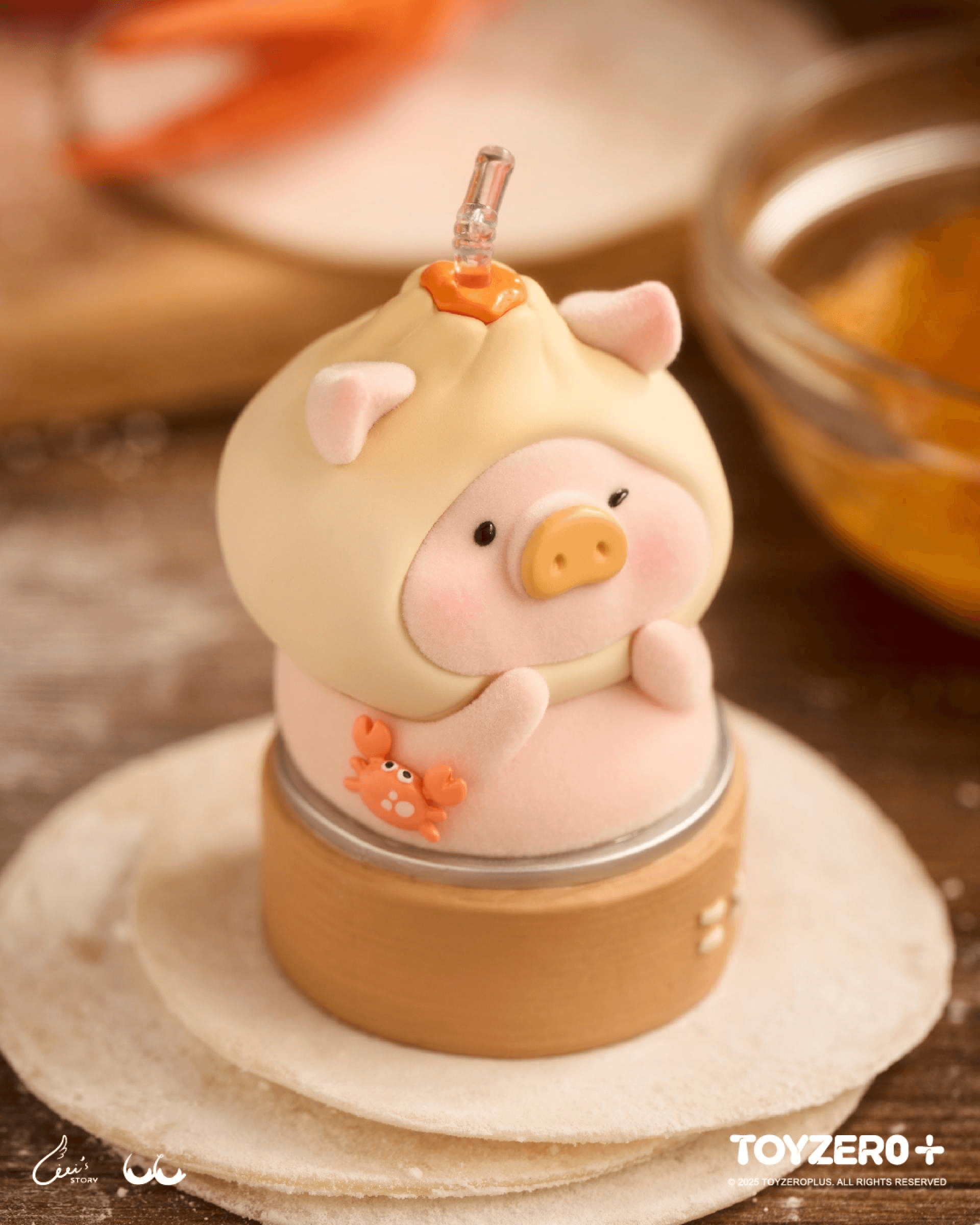 LuLu the Piggy - Crab Roe Bun | 6972607334519