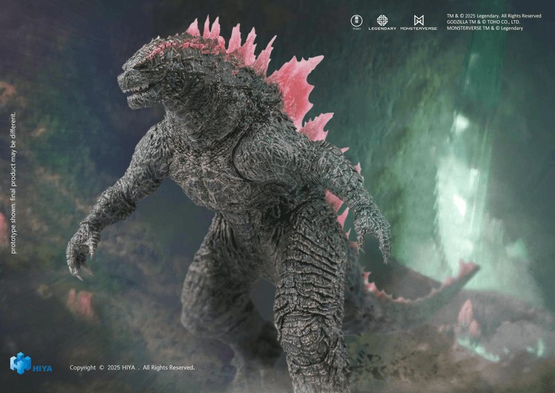 HIYA TOYS HIYA Exquisite Basic Series None Scale 6 Inch Godzilla x Kong The New Empire Godzilla Heat Ray Godzilla Evolved Ver. Action Figure | 6957534205309