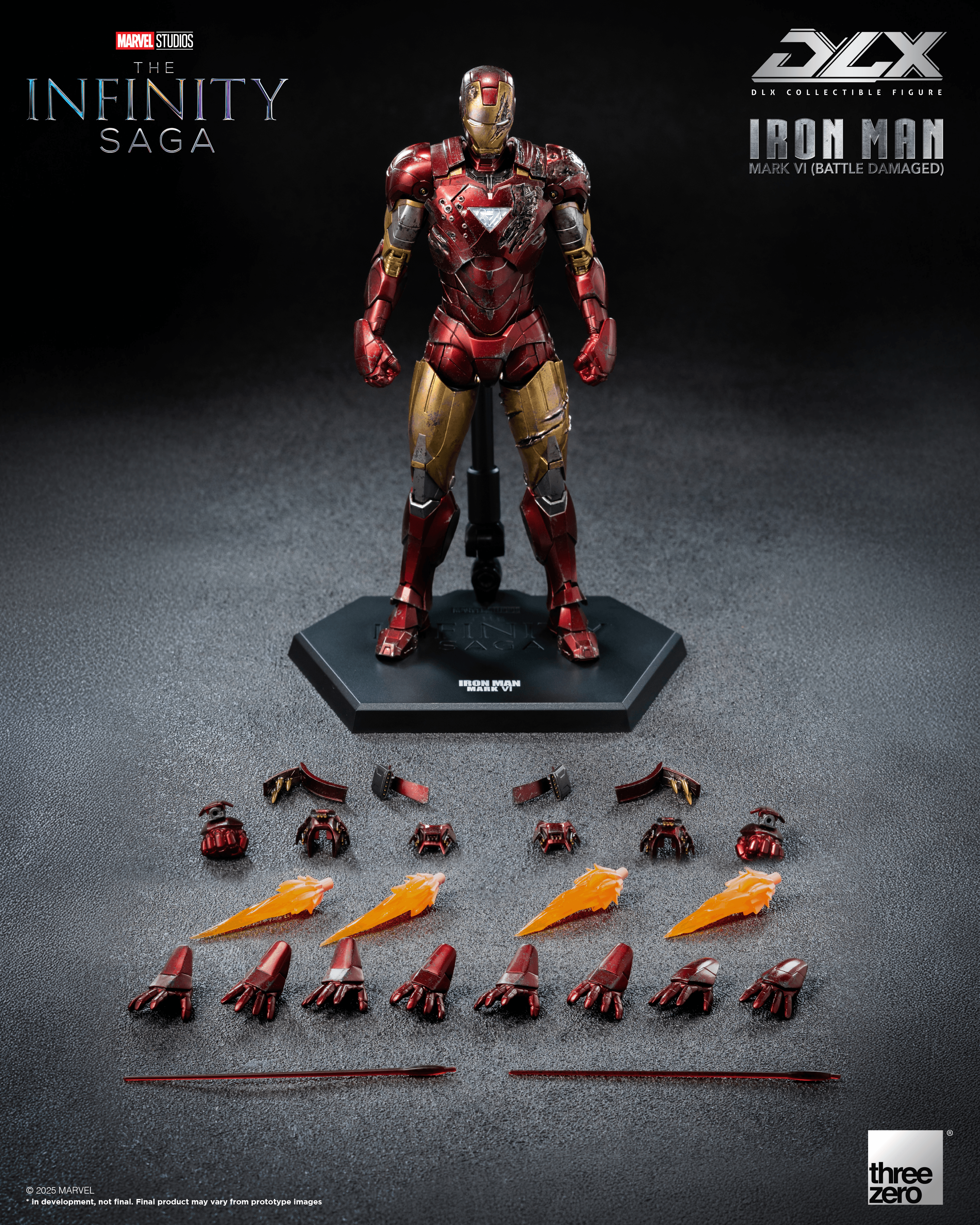Marvel Studios: The Infinity Saga DLX Iron Man Mark 6 (Battle Damaged) | 895250818590