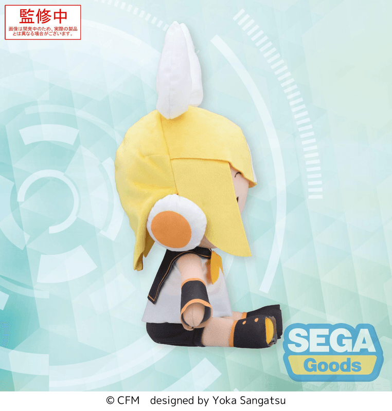 SEGA fuwa petit Hatsune Miku Series MEJ Plush Kagamine Rin (Rerelease) | 4582733457970