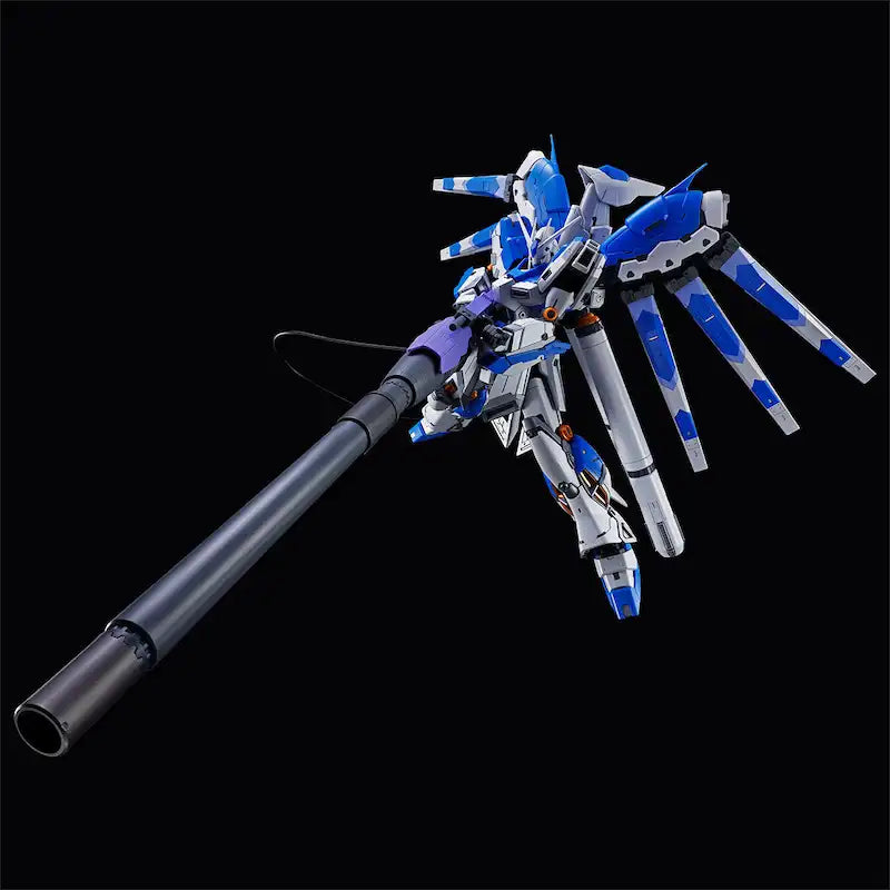 P-Bandai RG 1/144 Hyper Mega Bazooka Launcher for Hi-Nu Gundam & Fin Funnel Display Set (MS body not included)