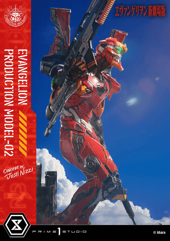 Prime 1 Studio Ultimate Diorama Masterline Evangelion Evangelion Production Model-02 (Concept by Josh Nizzi) Deluxe Bonus Version | 4582647122100