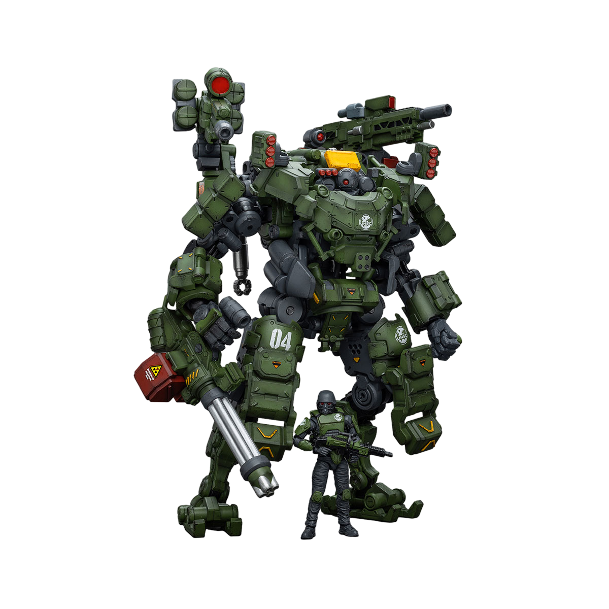 Joy Toy God of War 86-II 04 Heavy Firepower Defense Mech | 6973130376229