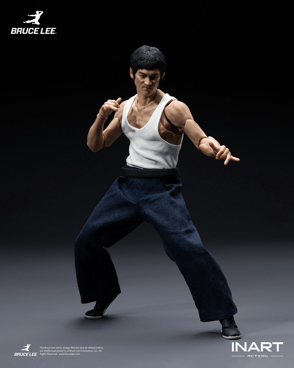 INART - Bruce Lee (Kung Fu Outfit) 1/12 Collectible Figure