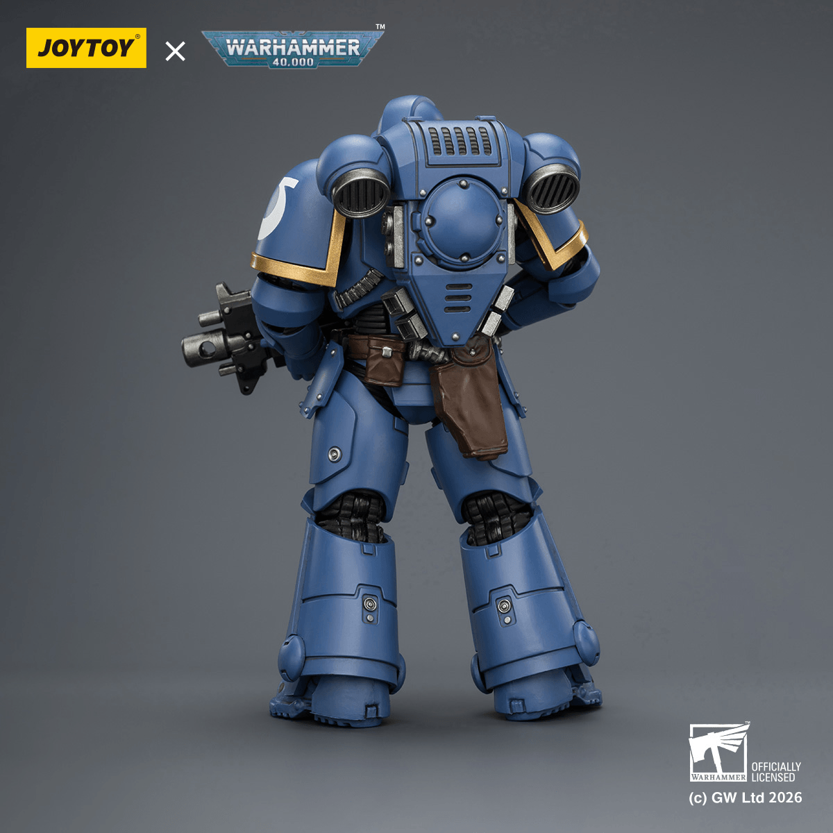 Ultramarines Intercessor with Bolt Rifle, Bolt Pistol and Chainsword | 6927054403813