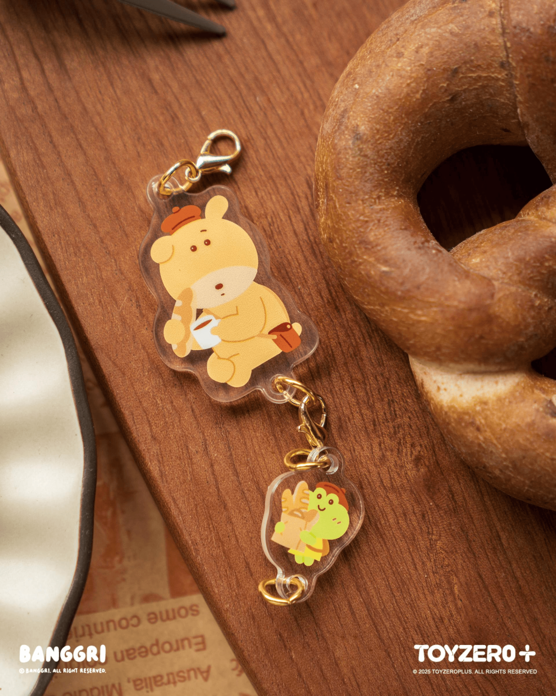 BANGGRI Bakery Series - Acrylic Keychain Set (C) | 6978531760677