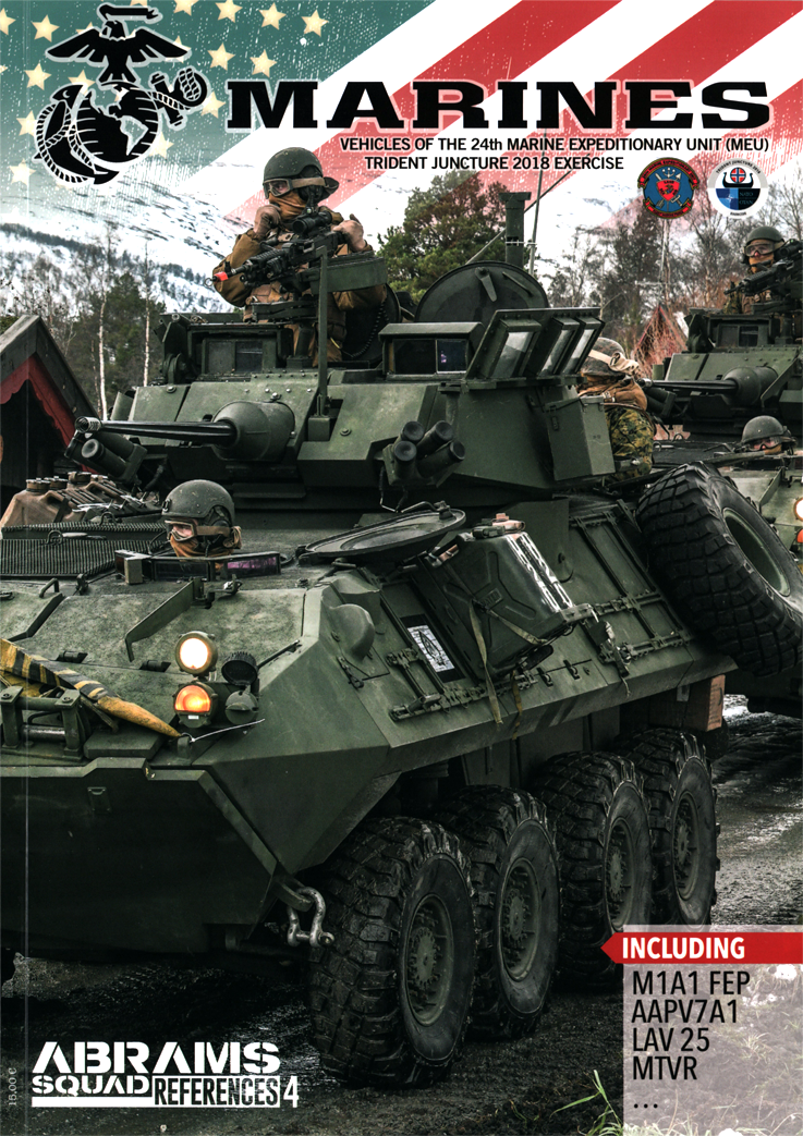 Abrams Squad ASREF04 Marines, Vehicles of the 24th MEU | 9788494621796