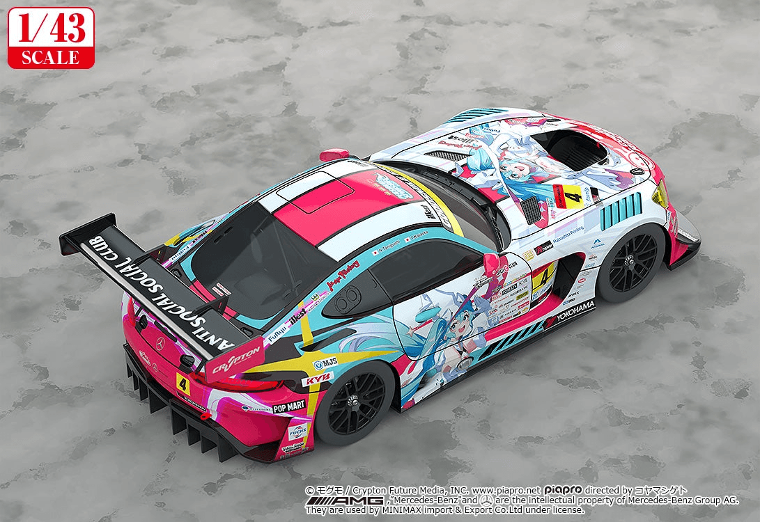 (Rerelease) 1/43 Good Smile Hatsune Miku AMG 2024 Season Opening Ver.