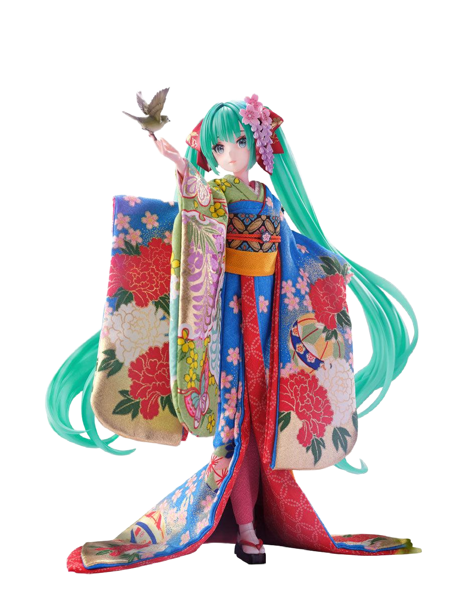 FURYU Corporation Hatsune Miku -Japanese Doll- 1/4 Scale Figure | 4580736409460