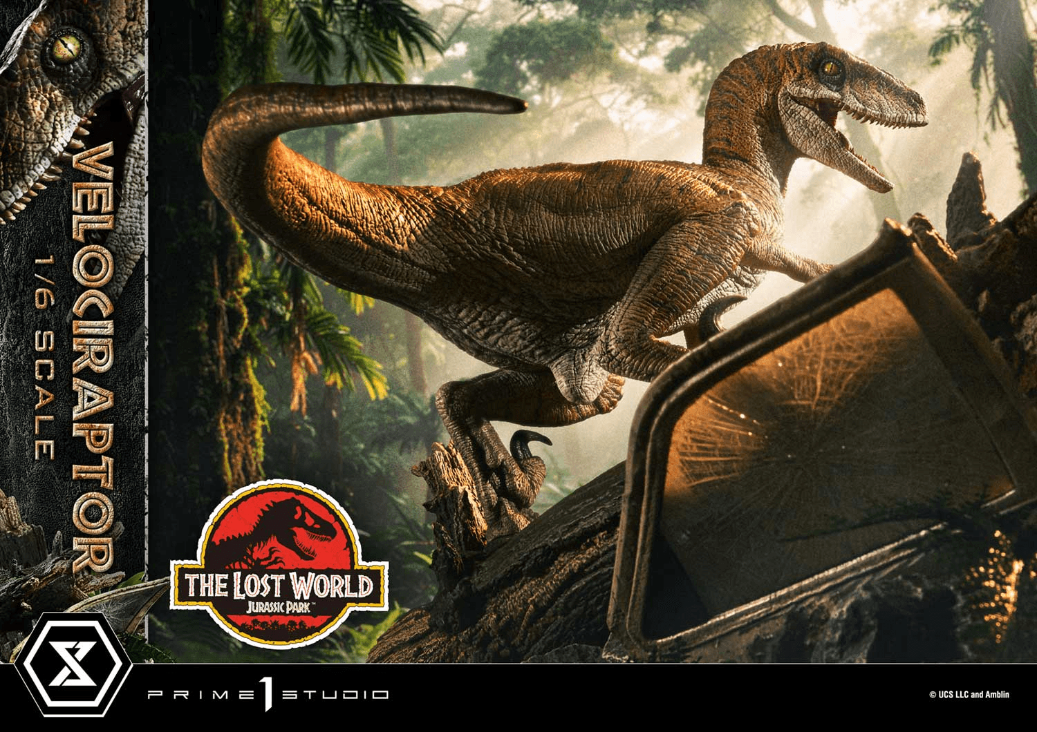 Legacy Museum Collection The Lost World: Jurassic Park (Film) Velociraptor Bonus Version 1/6 Scale | 4582647122698