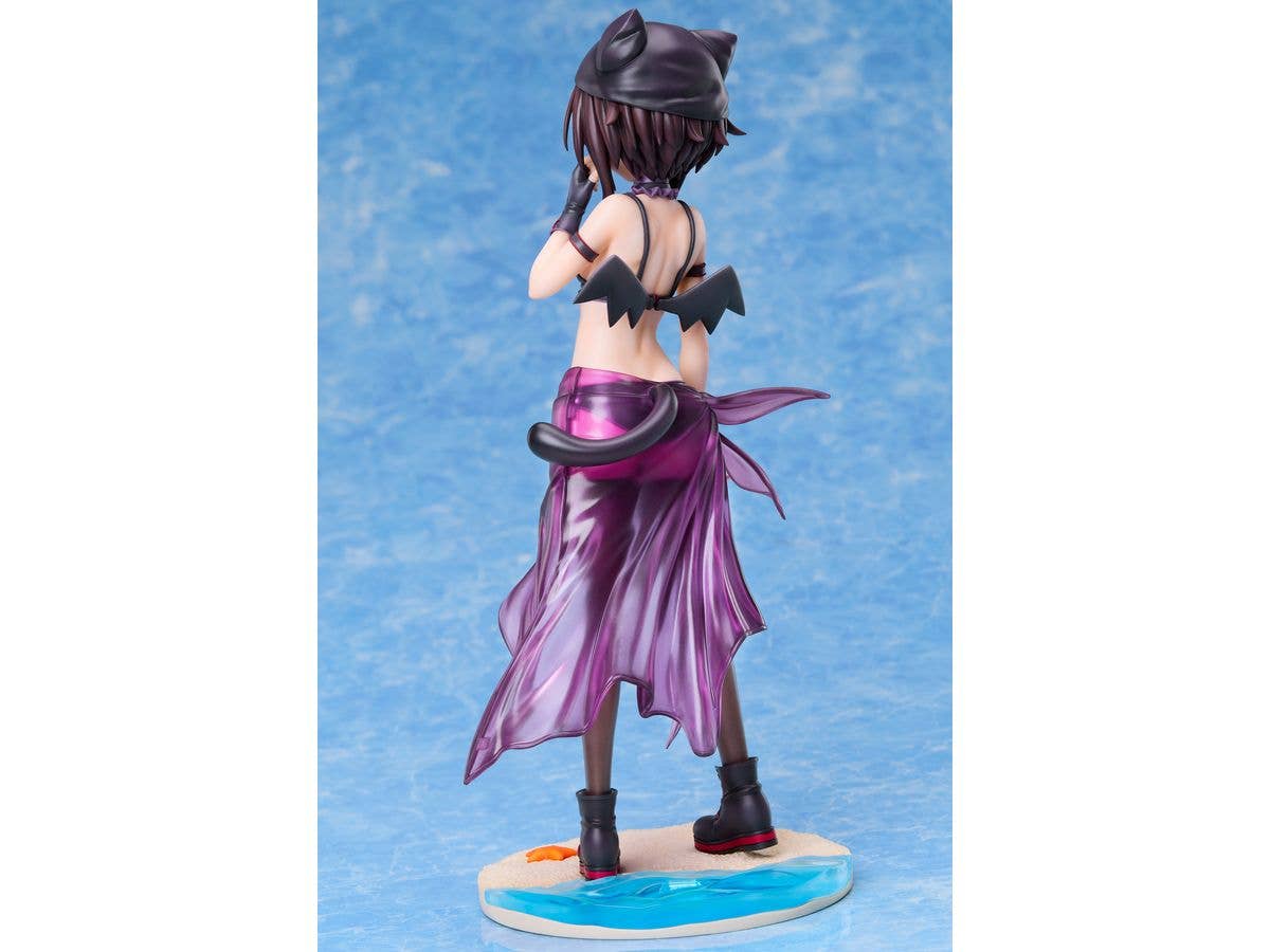 A.DIMENSION KONOSUBA:ANEXPLOSION on this wonderful world!! Megumin -Chomusuke Swimsuit- Ver. 1/7 Complete Figure | 4595057570010