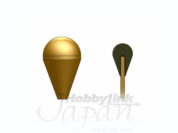 Adlers Nest 1/35 WWII US Army Mast Cap for AS-3916 _4pcs_ | 4582278203292