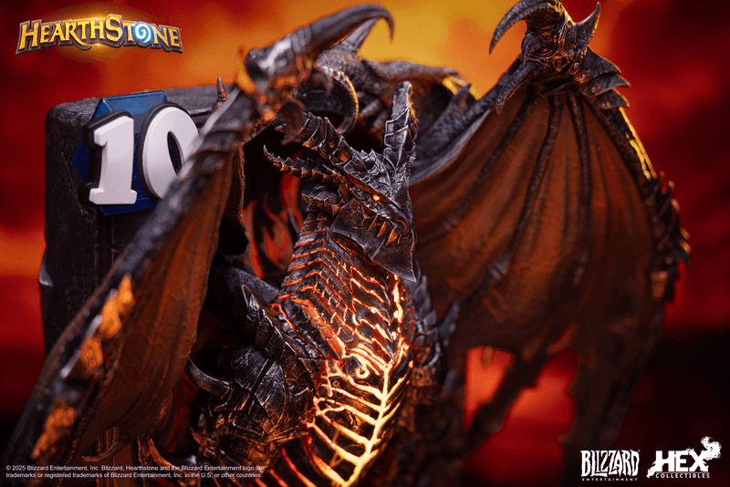 HEX Collectibles Blizzard Hearthstone® Deathwing Art Statue | 6978082551212