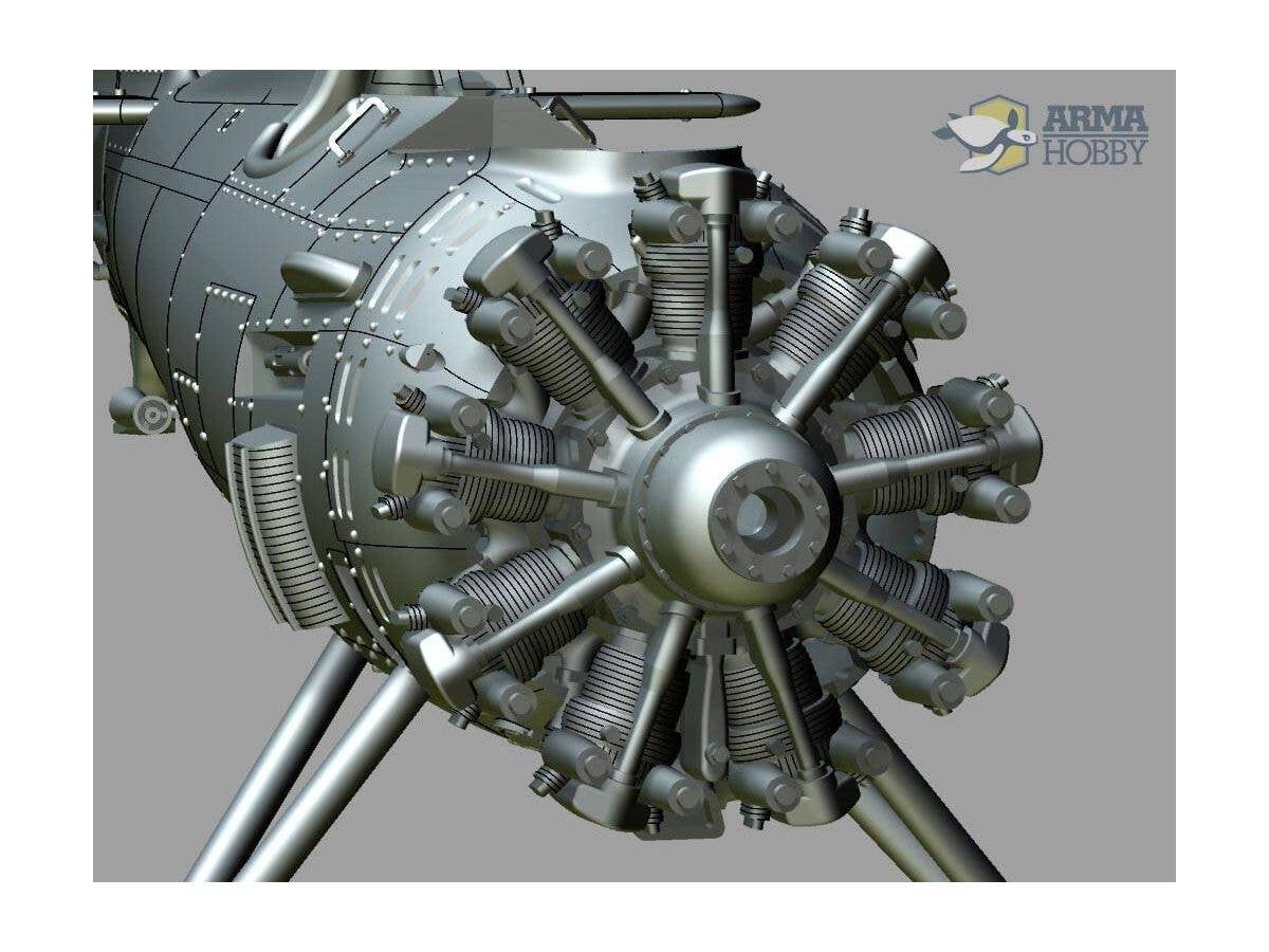 Arma Hobby 1/48 PZL P.11c Aircraft Expert Set | 5902734373236