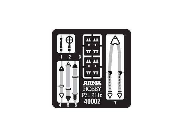 Arma Hobby 1/48 PZL P.11c Fighter Aeroplane Kit | 5902734373298