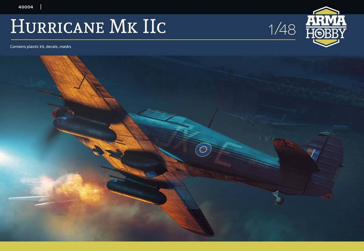 Arma Hobby 1/48 Hurricane Mk IIc | 5902734373496