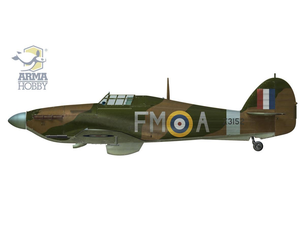 Arma Hobby 1/48 Hurricane Mk IIc | 5902734373496